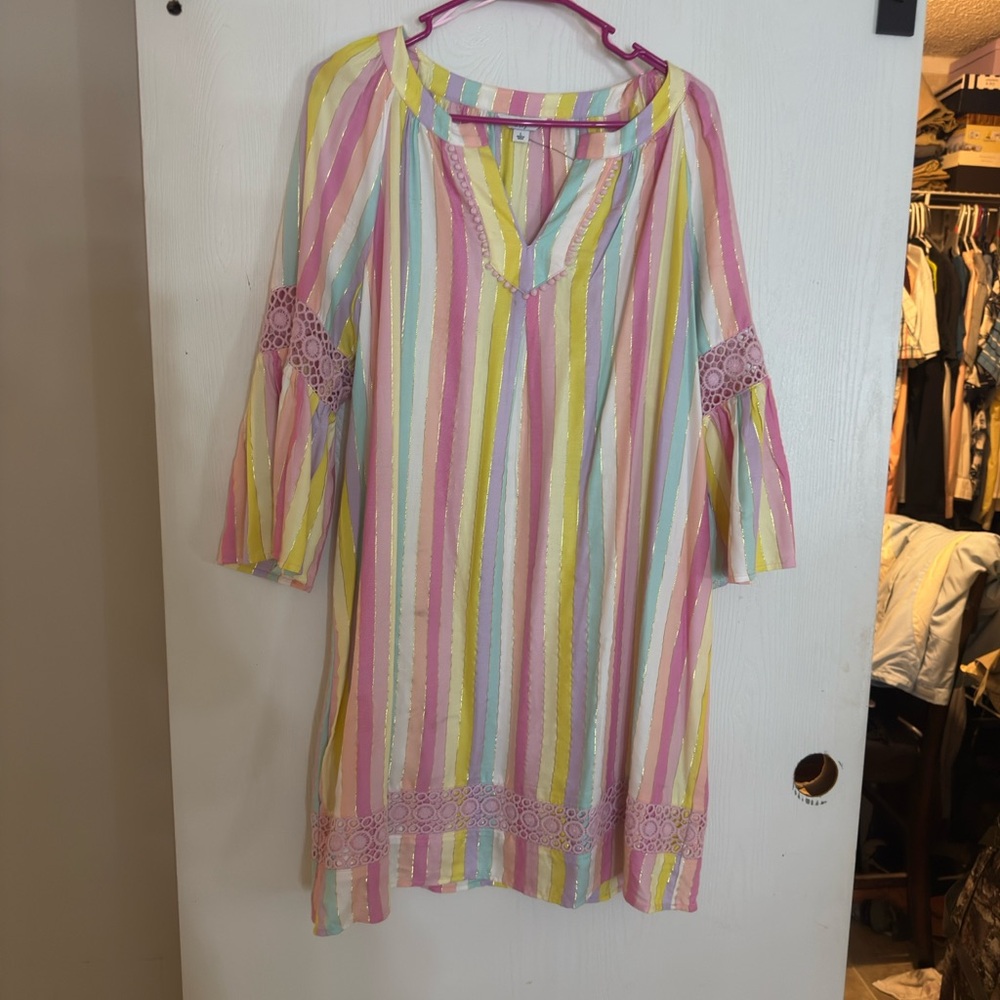 Crown & Ivy Multicolor Striped Dress
